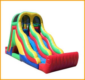 Inflatable 18' Double Load Dual Slide