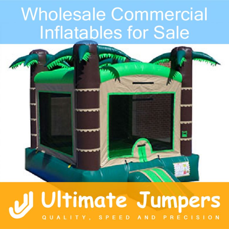 used commercial inflatables