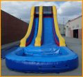 20' Multicolor Wet and Dry Water Slide