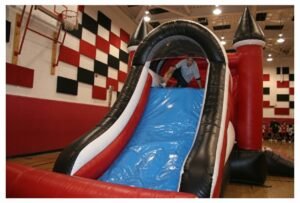 Ultimate Jumpers inflatables used in schools during PE image