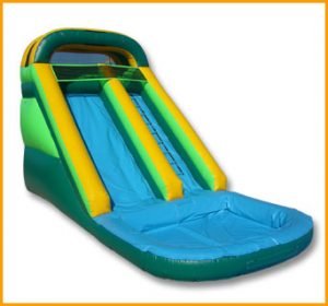 16' Front Load Single Lane Water Slide W030