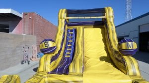 Inflatable water slide
