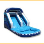14′ Front Load Single Lane Water Slide W020