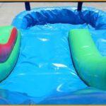 14′ Inflatable Tropical Island Water Slide W083