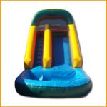 14′ Under the Sea Front Load Water Slide W061