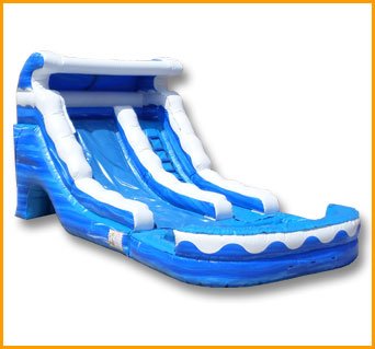 14′ Wet and Dry Tidal Wave Water Slide W063