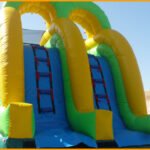 16′ Back Load Double Lane Water Slide W045