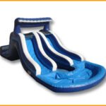 18′ Back Load Double Lane Water Slide W043