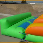 18′ Back Load Triple Lane Wet and Dry Slide W034