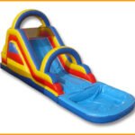 18′ Back Load Wet and Dry Water Slide W052
