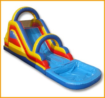 18′ Back Load Wet and Dry Water Slide W052