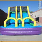 18′ Double Lane Wet and Dry Water Slide W089