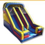 18′ Front Load Double Lane Slide S028