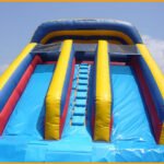 18′ Front Load Double Lane Water Slide W036