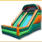 18′ Front Load Single Lane Slide S018
