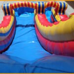 18′ Inflatable Wet and Dry Water Slide W076