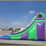 18′ Multicolor Wet and Dry Water Slide W074