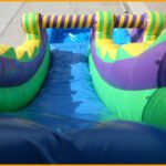 18′ Multicolor Wet and Dry Water Slide W074