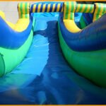 18′ Single Lane Wet and Dry Water Slide W080