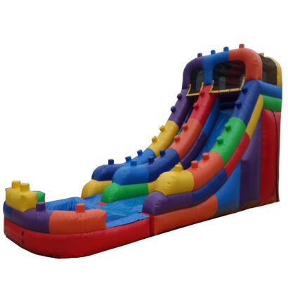 18′ Block Party Wet & Dry Slide W132