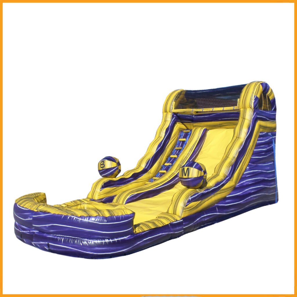 14′ Inflatable Water Slide W117