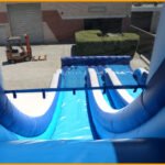 20′ Double Lane Wet and Dry Water Slide W065