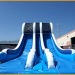 20′ Double Lane Wet and Dry Water Slide W065