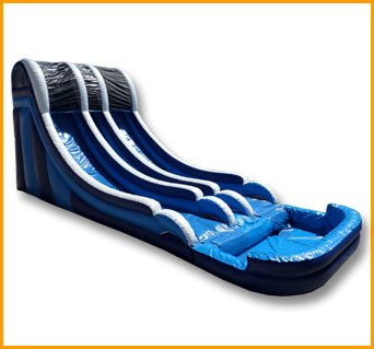 20′ Double Lane Wet and Dry Water Slide W065