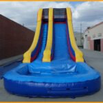 20′ Multicolor Wet and Dry Water Slide W057
