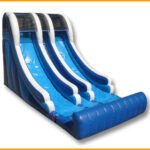 21′ Double Lane Wet and Dry Water Slide W047