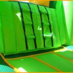 3 in 1 Green Inflatable Castle Combo C044