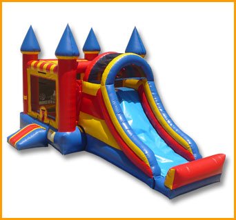 3 in 1 Inflatable Castle Combo C046