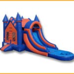3 in 1 Wet Dry Castle Inflatable Combo C105