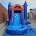 3 in 1 Wet Dry Castle Inflatable Combo C105