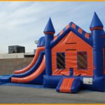 3 in 1 Wet Dry Castle Inflatable Combo C105