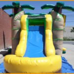 3 in 1 Wet and Dry Inflatable Jungle Combo C085