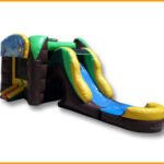3 in 1 Wet and Dry Inflatable Rain Forest Combo C084