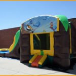 3 in 1 Wet and Dry Inflatable Rain Forest Combo C084
