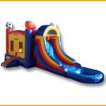 3 in 1 Wet Dry Inflatable Sports Combo C107