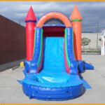 3 in 1 Wet Dry Multicolor Castle Bouncer Combo C110