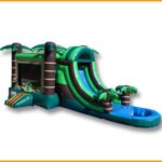 3 in 1 Wet Dry Tropical Bouncer Slide Combo C103