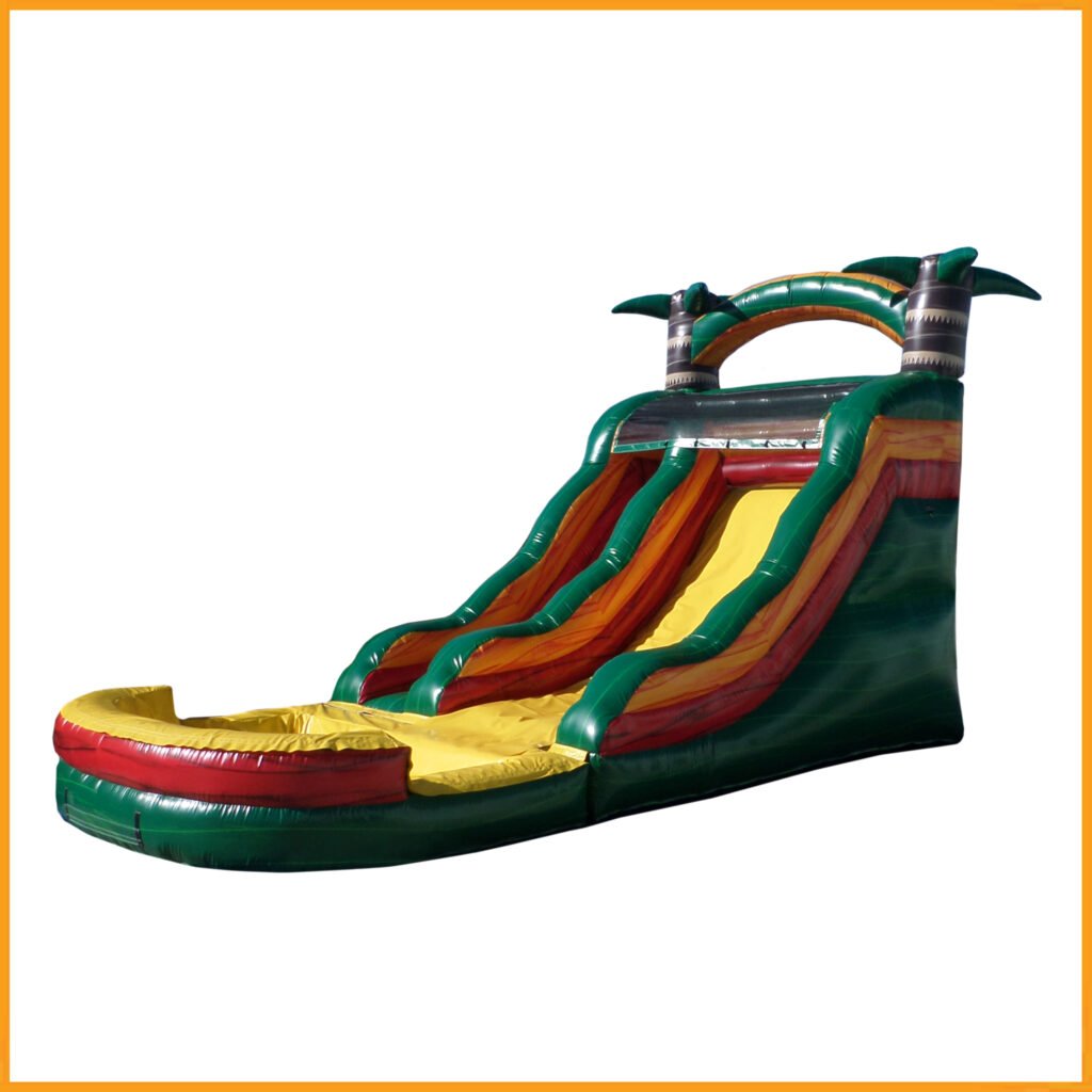 15′ Tropical Marble Water Slide W125