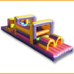 34′ Inflatable Indoor Obstacle Course N033
