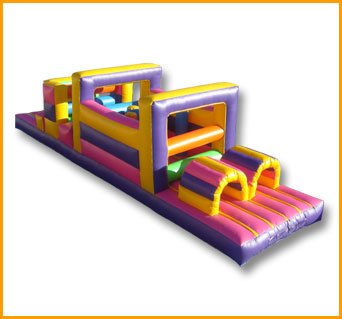 34′ Inflatable Indoor Obstacle Course N033