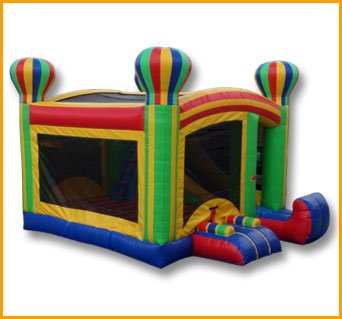 4 in 1 Balloon Adventures Bouncer Combo C094