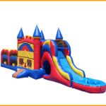 50′ Castle Module Wet/Dry Obstacle Course I084