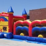 50′ Castle Module Wet/Dry Obstacle Course I084