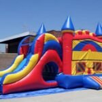 50′ Castle Module Wet/Dry Obstacle Course I084