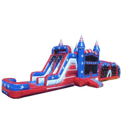 All American Dual Lane Combo Obstacle Wet & Dry I098