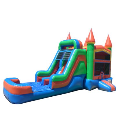 Dual Lane Multicolor Fun House Combo Wet & Dry C162